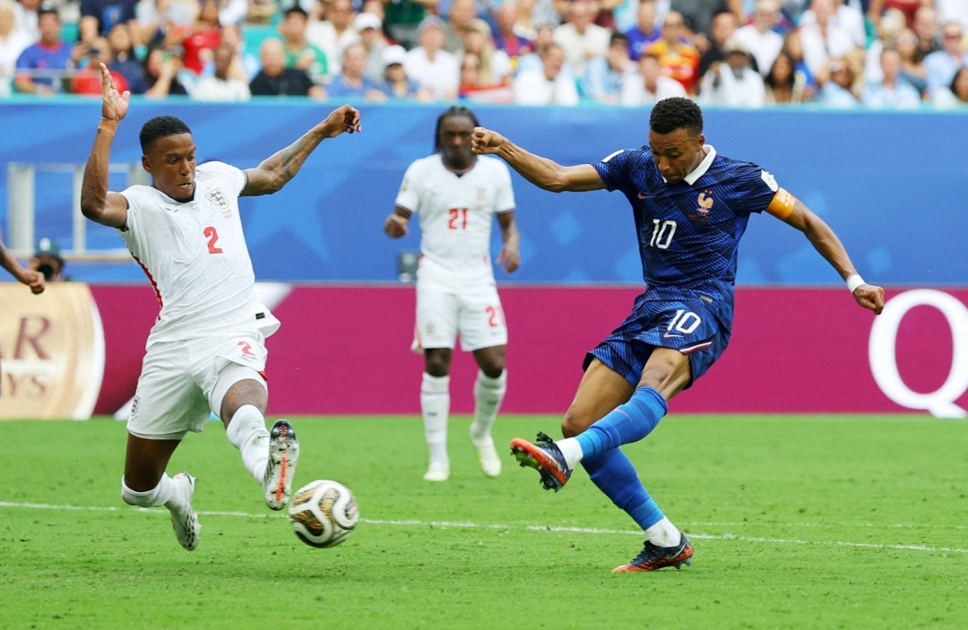 Three Lions roar past France in 10-goal thriller