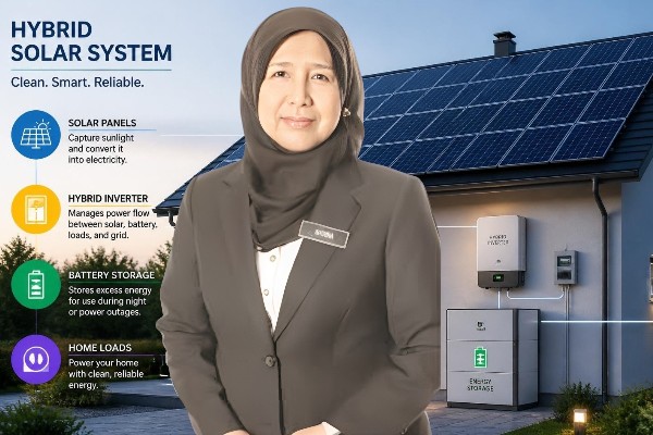 Hybrid solar, hydroelectric systems for rural Sabah