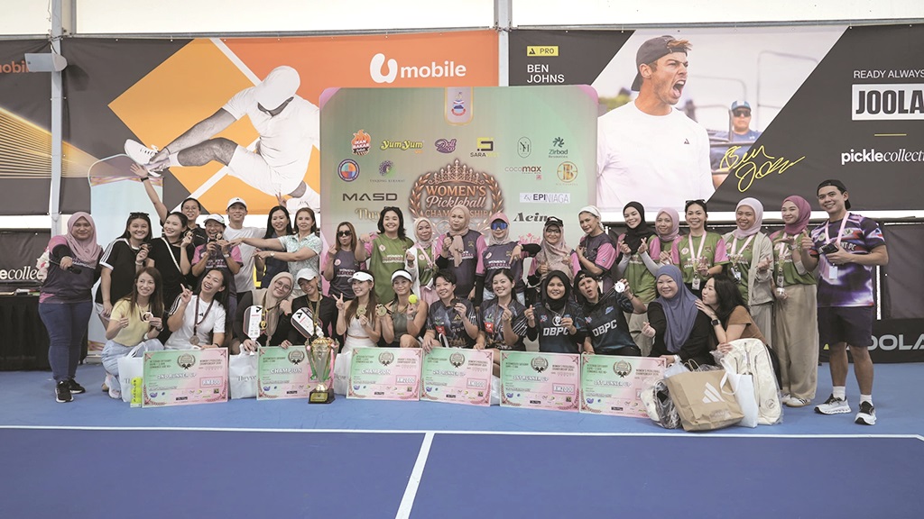 160 pemain meriahkan Kejohanan Pickleball Wanita 