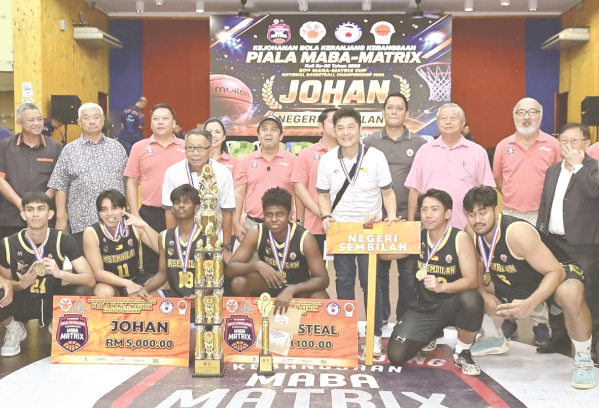 Negeri Sembilan retain Maba-Matrix basketball title