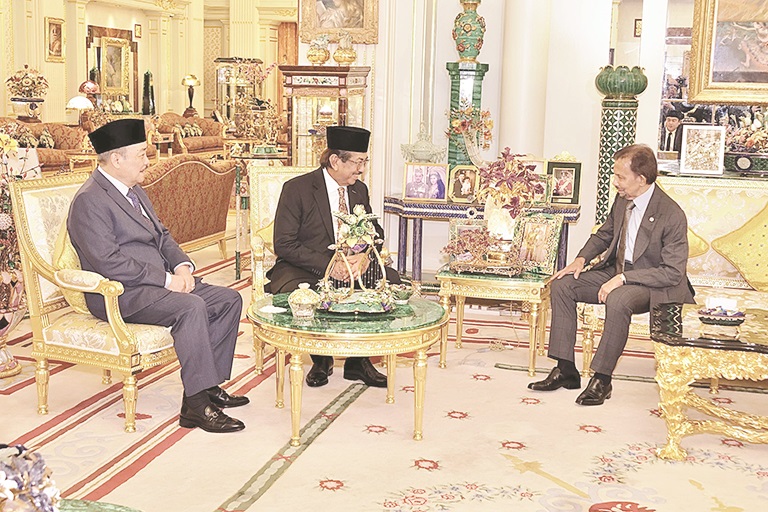 Audience with Brunei Sultan
