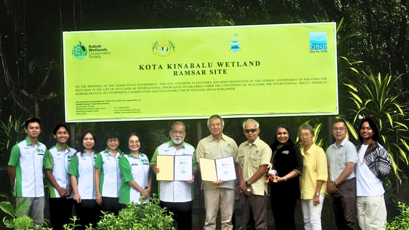 SWCS, Sabah Society sign MoU on wetland conservation