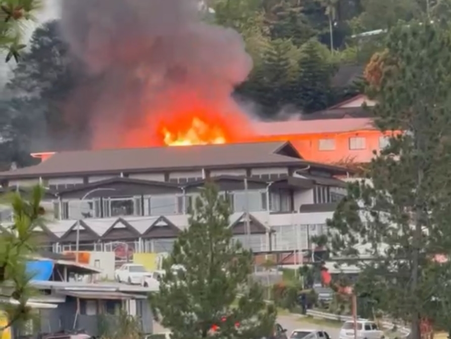 Storage unit destroyed in Kundasang fire