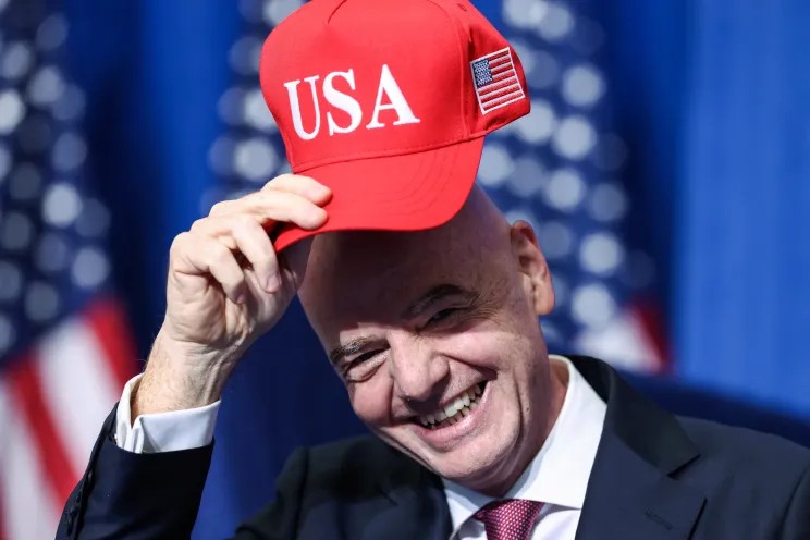 Report: Trump backs Infantino for UN secretary-general